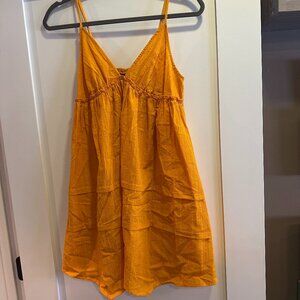 NYT Target Yellow Mini Dress